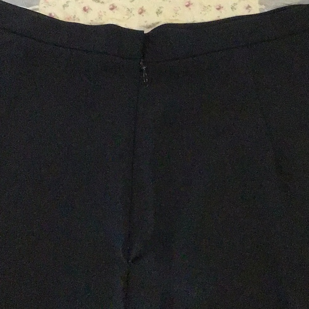 Women’s Dressbarn Collection Black Sheer lined evening pants. Size 16 - Picture 5 of 12